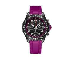 Breitling Endurance Pro 38mm Unisex Watch Purple Rubber