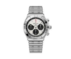 Breitling Chronomat B01 Chronograph 42mm Mens Watch White