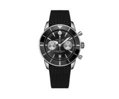 Breitling Superocean Heritage B01 42mm UK Limited Edition Mens Watch Black Rubber