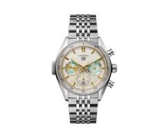 TAG Heuer Carrera Chronograph Seafarer 42mm Mens Watch Beige