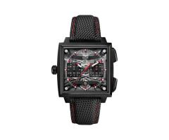 TAG Heuer Monaco Evergraph 40mm Mens Watch Black
