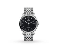Tudor 1926 41mm Mens Watch Steel Case Black Dial