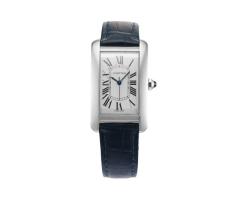 PreOwned Cartier Tank Ameacutericaine 266mm Stainless Steel