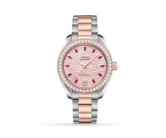 PreOwned Omega Seamaster Aqua Terra 150M CoAxial Master Chronometer 34mm Automatic Ladies Watch