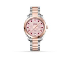 PreOwned Omega Seamaster Aqua Terra 150M CoAxial Master Chronometer 34mm Automatic Ladies Watch