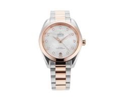 PreOwned Omega Seamaster Aqua Terra 150M 34mm Stainless Steel and Rose Gold