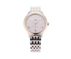 PreOwned Omega De Ville Prestige 34mm Stainless Steel and Rose Gold