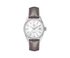 PreOwned TAG Heuer Carrera 36mm Quartz Ladies Watch Diamonds