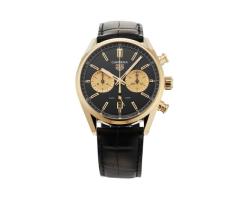 PreOwned TAG Heuer Gold Carrera Chronograph 42mm Mens Watch