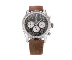 Vintage Breitling Navtimer Big Eye 41mm Stainless Steel