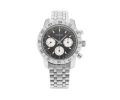 Vintage JaegerLeCoultre Great White Shark Chronograph 1960s 405MM Stainless Steel