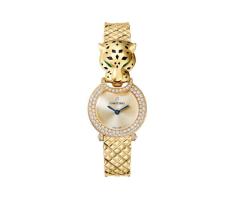 Cartier La Panthegravere Watch 236 mm Quartz Movement Yellow Gold