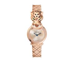 Cartier La Panthegravere Watch 236 mm Quartz Movement Rose Gold