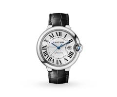 Ballon Bleu De Cartier Watch 42mm Steel Leather