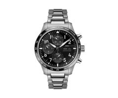 IWC Pilot Performance Chronograph 41mm AMG Mens Watch Black Titanium