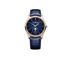 JaegerLeCoultre Master Ultra Thin Moon 39mm Mens Watch Navy