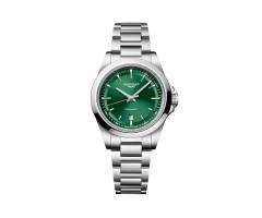 Longines Conquest Quartz 30mm Ladies Watch Green