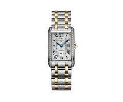 Longines DolceVita 2330 x 37 mm Stainless Steel and Yellow Gold Ladies Watch