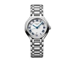 Longines PrimaLuna 30mm Ladies Watch Silver