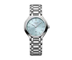Longines PrimaLuna 30mm Ladies Watch Blue