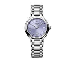 Longines PrimaLuna 30mm Ladies Watch Purple