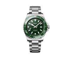 Longines HydroConquest 42mm Mens Watch Green