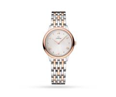 Omega De Ville Prestige Quartz 275mm Ladies Watch Silver