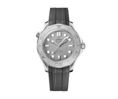 Omega Seamaster Diver 300M Grey Dial 42mm Automatic Mens Watch