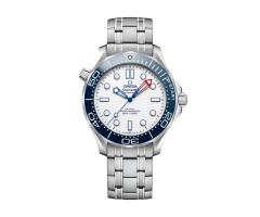 Omega Seamaster Diver 300M Americas Cup 42mm Mens Watch White