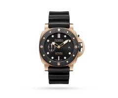 Panerai Submersible QuarantaQuattro Goldtechtrade OroCarbo 44mm