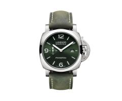 Panerai Luminor Marina Titanio 44mm Mens Watch Green