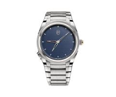 Parmigiani Fleurier TONDA PF GMT Rattrapante Steel Platinum Milano Blue 40mm Mens Watch