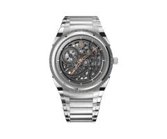Parmigiani Fleurier TONDA PF Skeleton Steel Platinum Graphite 40mm Mens Watch