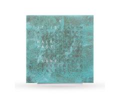 QLOCKTWO TOUCH Creators Edition Vintage Copper Table Clock 135cm