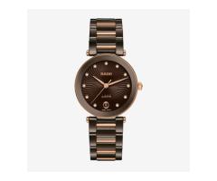 Rado LaCoupole Diamonds 31mm Ladies Watch Brown